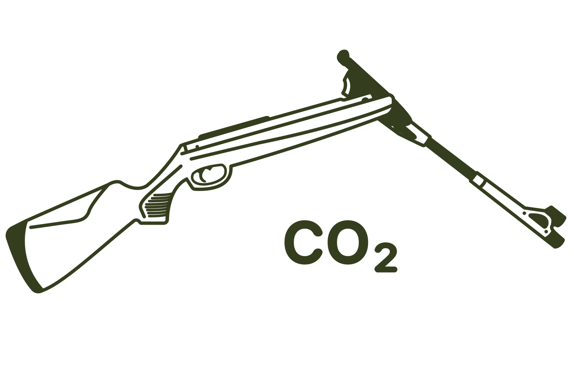 Пневматическое оружие, баллончики CO₂ и аксессуары