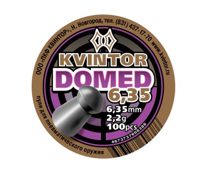Пули «Квинтор» Domed 6,35 мм, 2,2 г (100 штук)