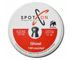 Пули Spoton Ghost 6,35 мм, 2,07 150 штук