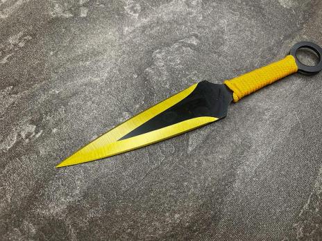 Набор метательных ножей Boker М819 3 ножа, жёлтый