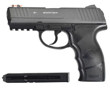Пневматический пистолет Borner W3000 пластик 4.5 мм
