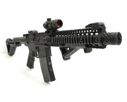 Пневматическая винтовка Crosman DPMS SBR Full Auto (M16,  3 Дж, коллиматор) 4,5 мм